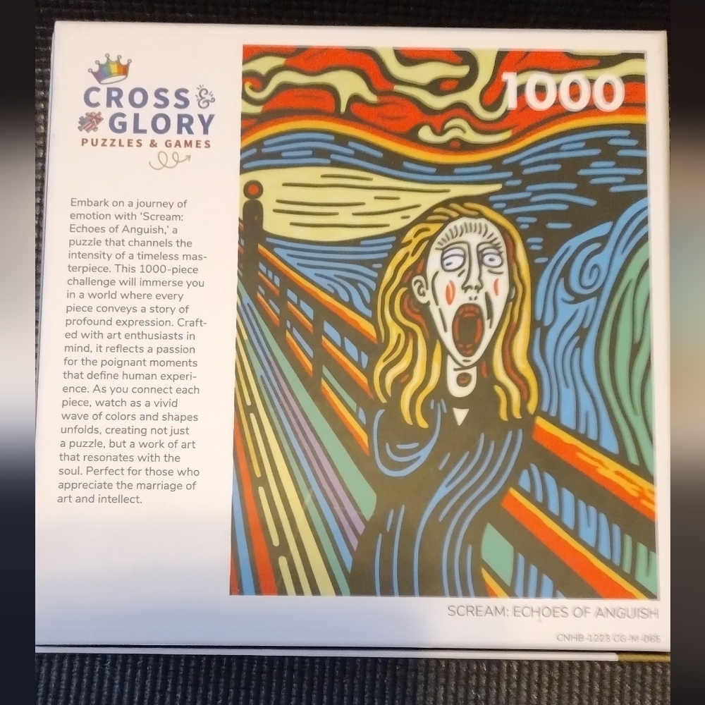 Scream Puzzle - Multicolor - Picture 2 of 3